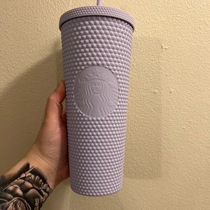 Starbucks purple matte studded tumbler